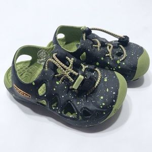 Keen Infant Boys Sandals Sz 6 Lime Green/Charcoal
